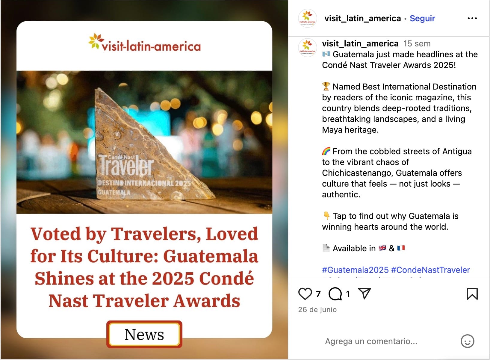 Guatemala is Recognized as an International Luxury Destination 2025