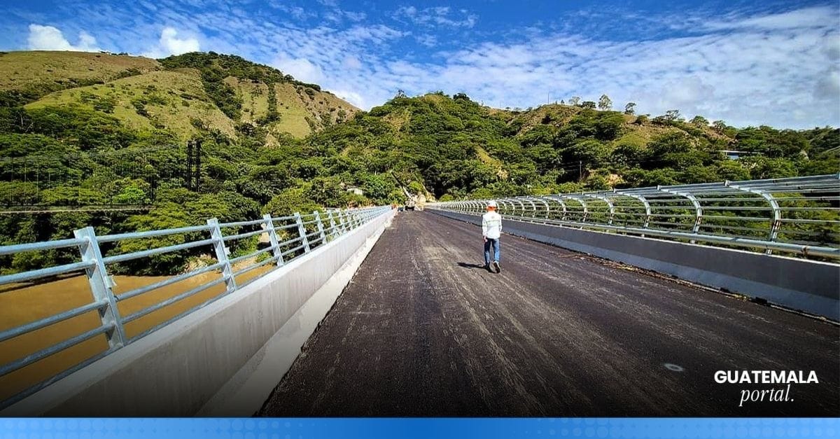 CIV announces the completion of the Chitomax Bridge, the second largest bridge in Guatemala