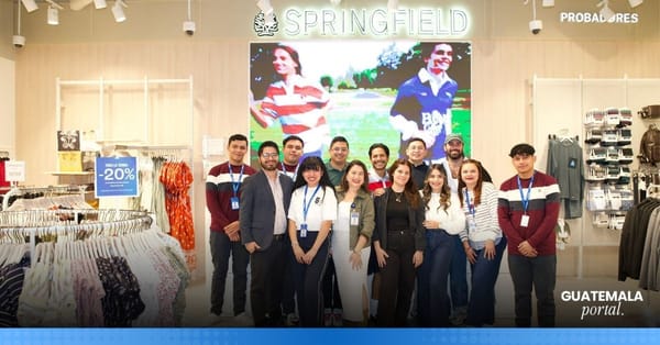 Springfield grows in Latin America with a new store at Pradera Concepción, Guatemala