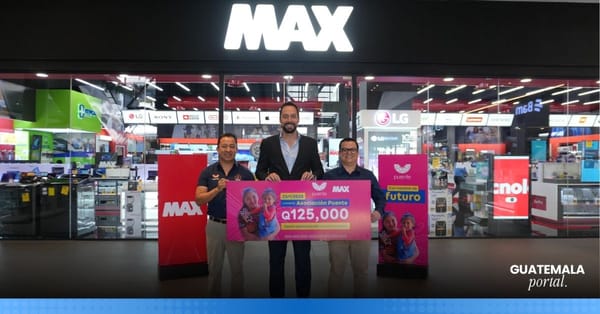 MAX and Fundación Puente Raise Q125,000 to fight child malnutrition in Guatemala
